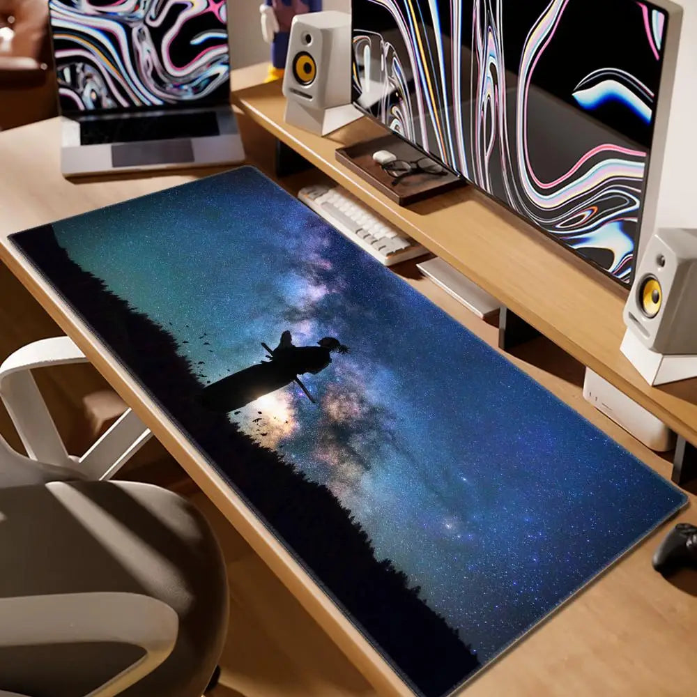 Japan Samurai Mouse Pad Laptop Vagabond Manga Keyboard Pad XXL Anime Mousepad PC Gaming Accessories Desk Mat Game Cabinet Carpet