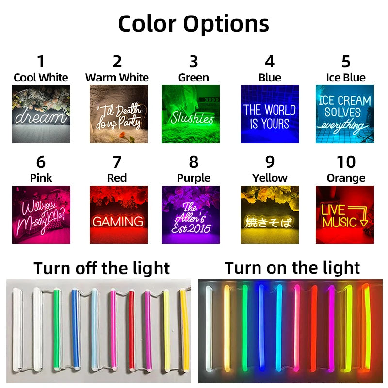 Love Custom Neon Sign Chinese Personalized Design Home Room Wall Decor Studio Bar Bedroom Wedding Party Lighting Decoration