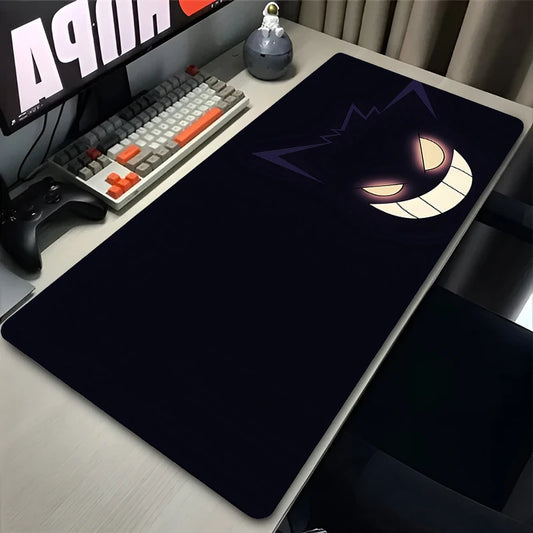 Purple Japan Anime Mouse Pad Pokemon Gamer Keyboard Rug XXL Gengar Extended Desk Mat Laptop Mousepad